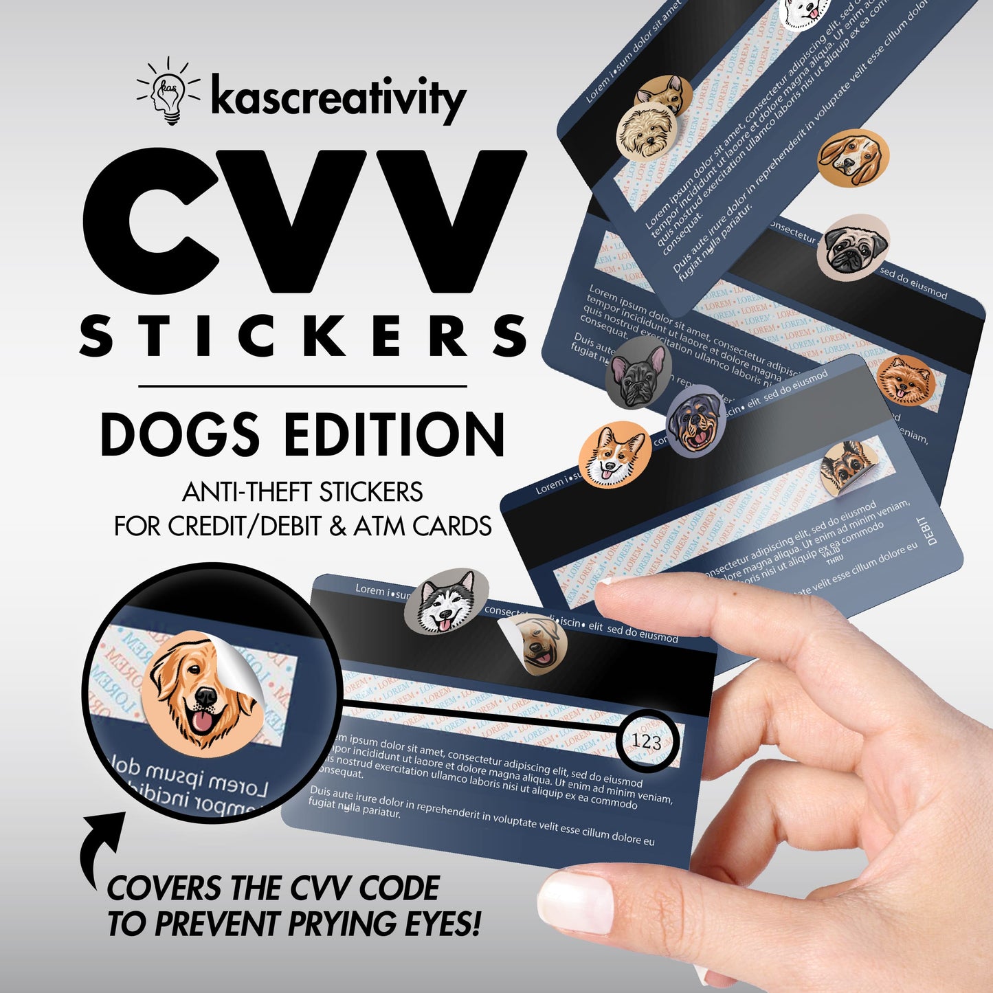 Dogs Collection - CVV Stickers