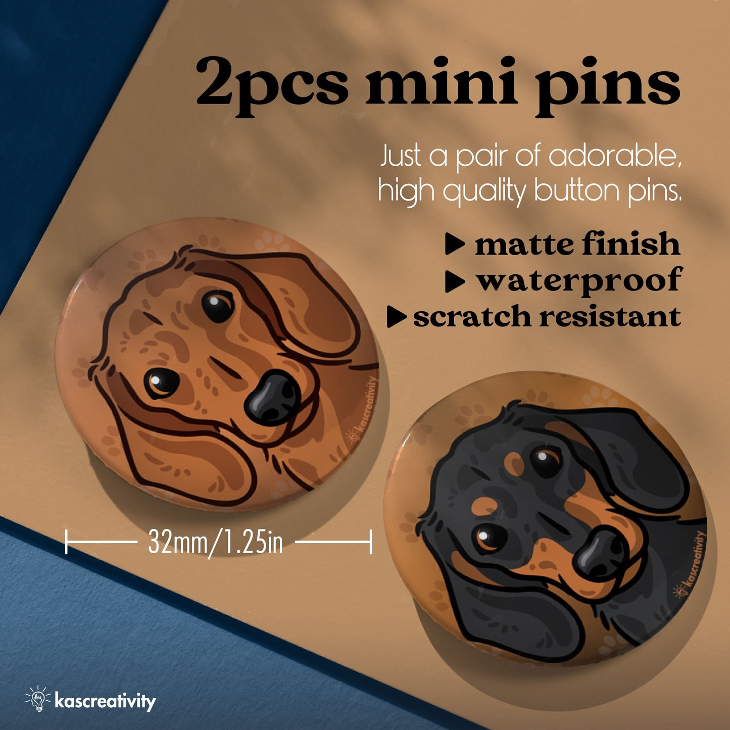 Dogs & Cats Mini Button Pins