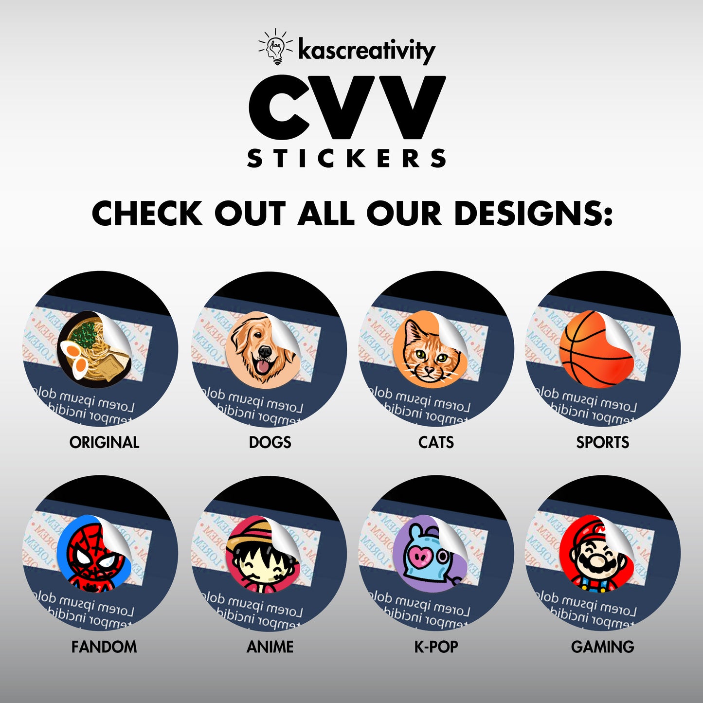 Dogs Collection - CVV Stickers