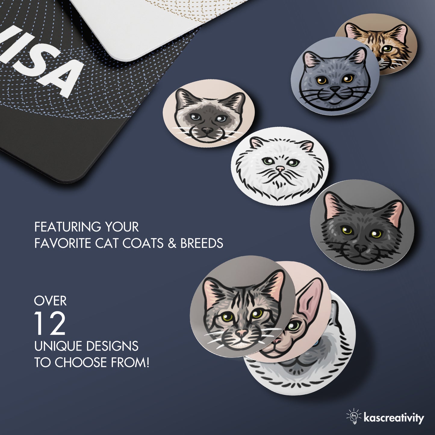 Cats Collection - CVV Stickers