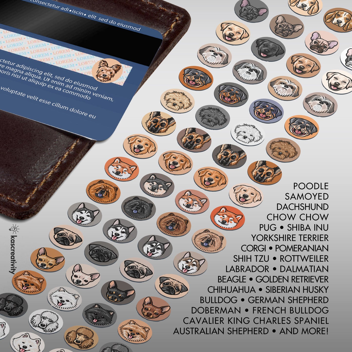 Dogs Collection - CVV Stickers