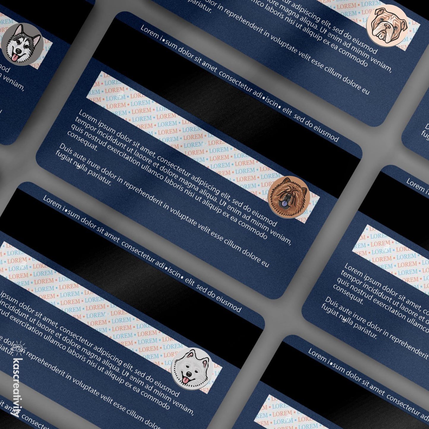 Dogs Collection - CVV Stickers