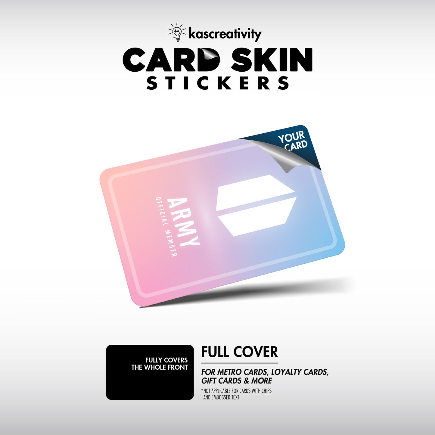 K-Pop Collection - Card Skin Stickers