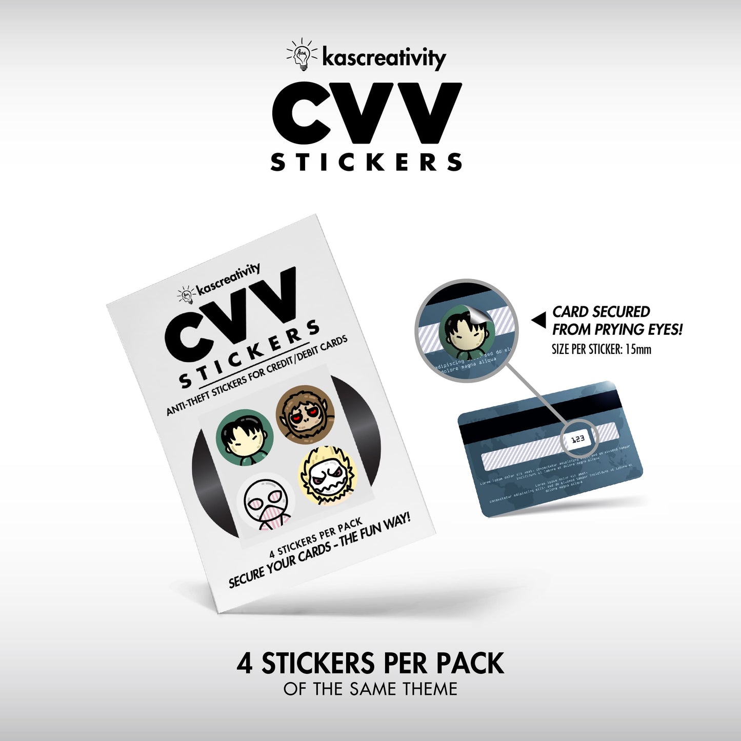 Anime Collection - CVV Stickers