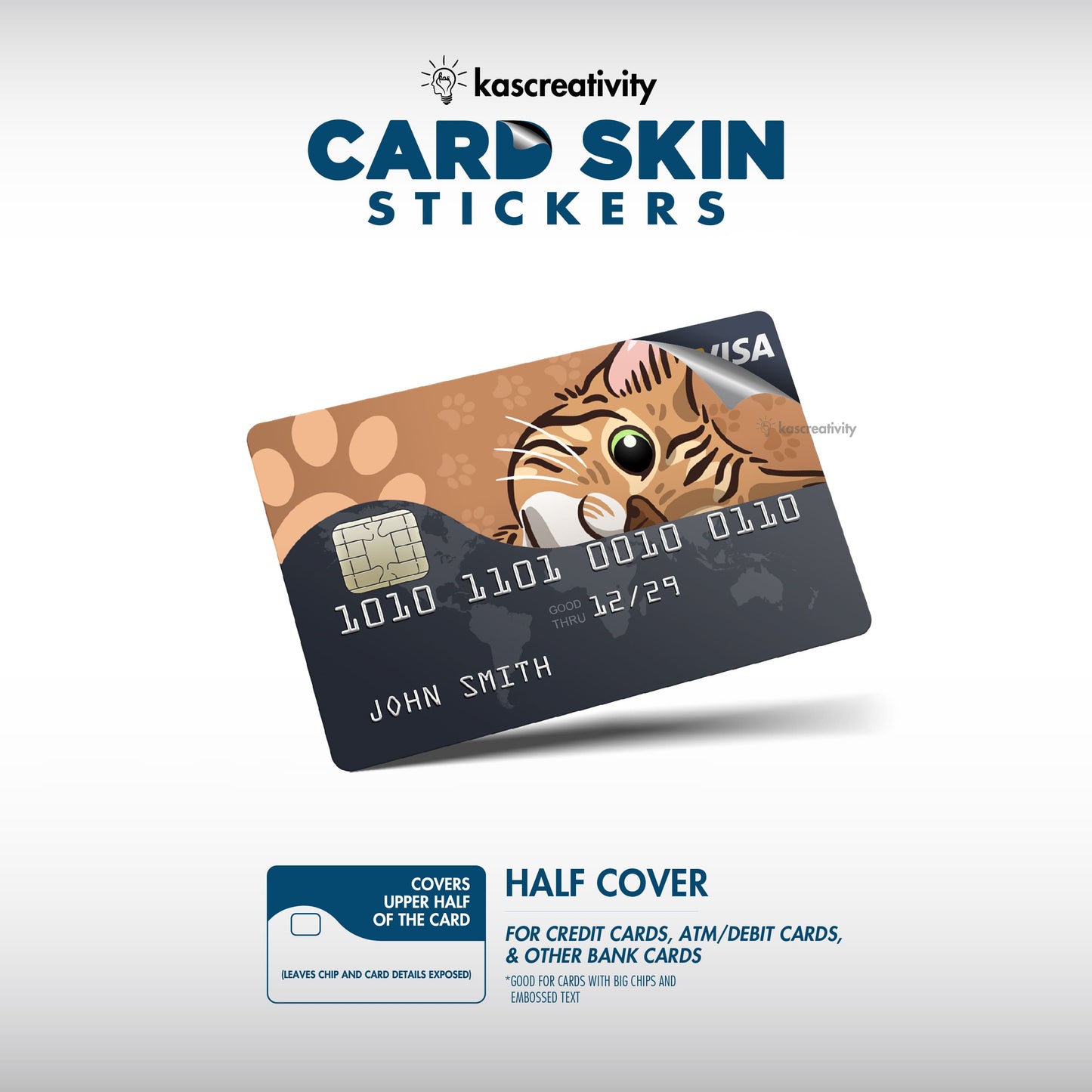 Cats Collection - Card Skin Stickers