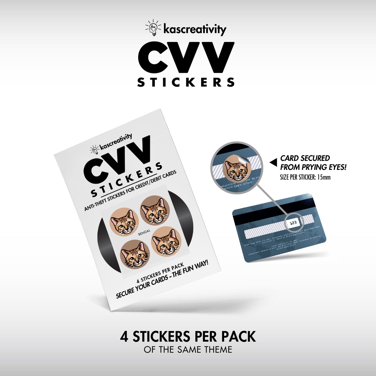 Cats Collection - CVV Stickers