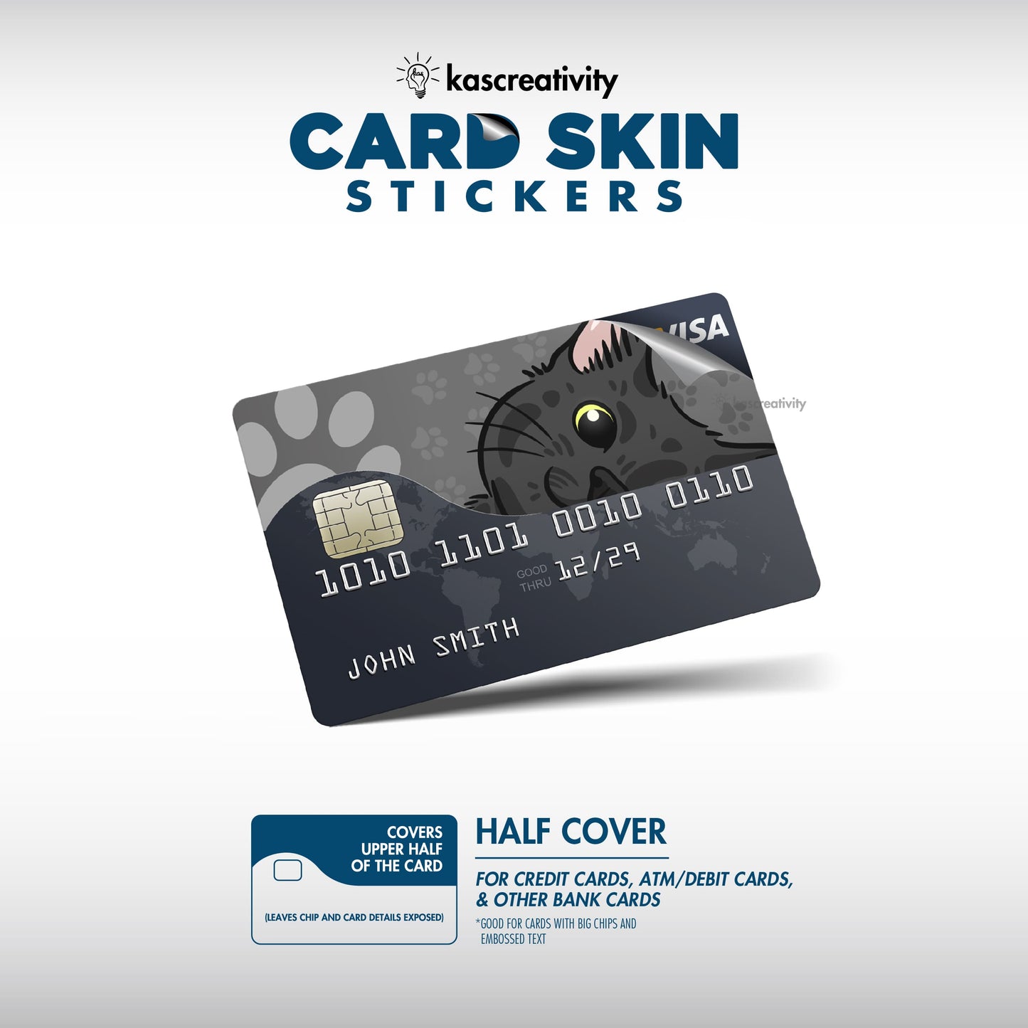 Cats Collection - Card Skin Stickers
