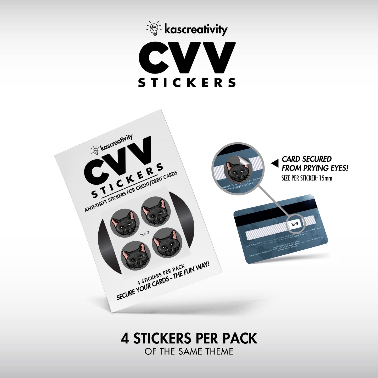 Cats Collection - CVV Stickers