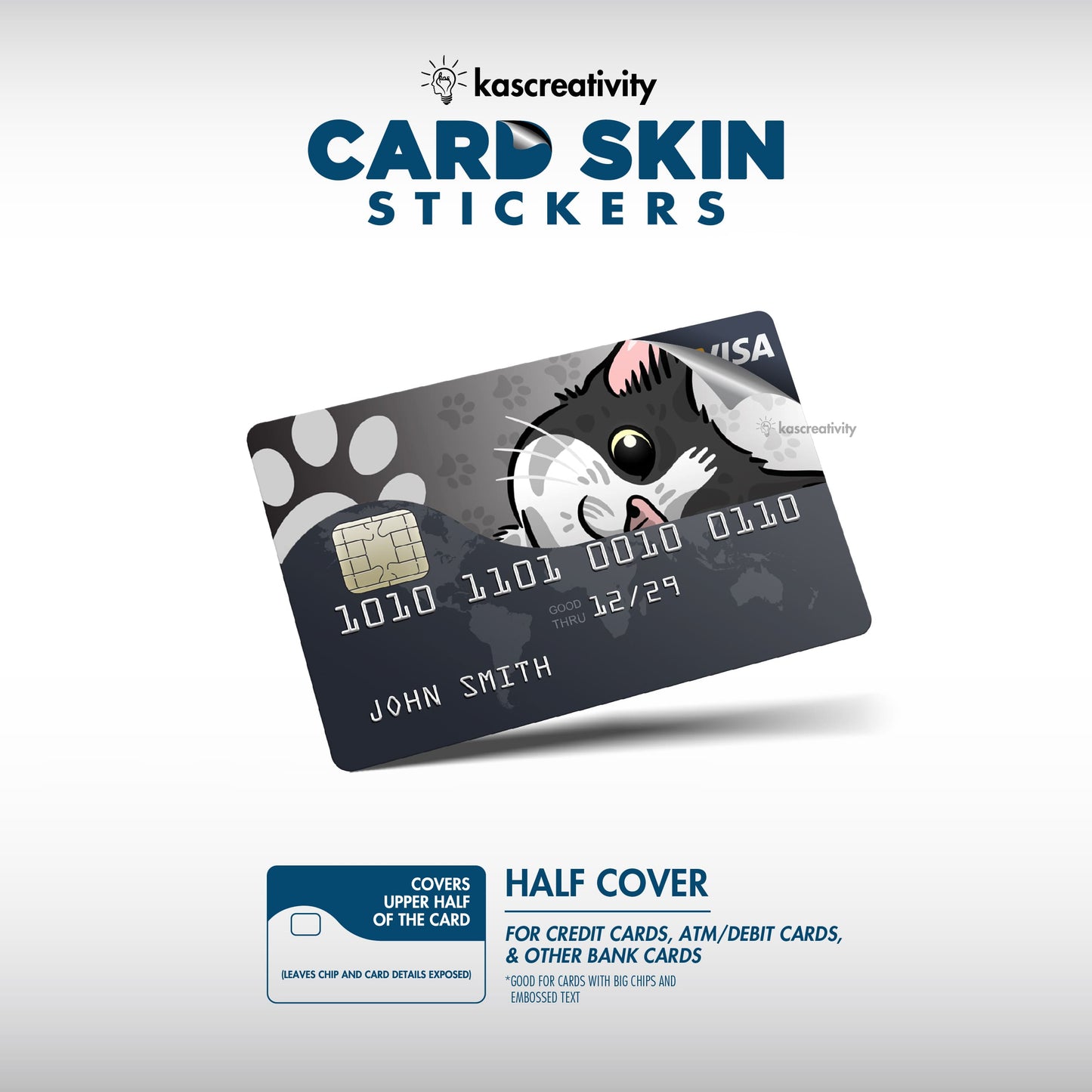 Cats Collection - Card Skin Stickers