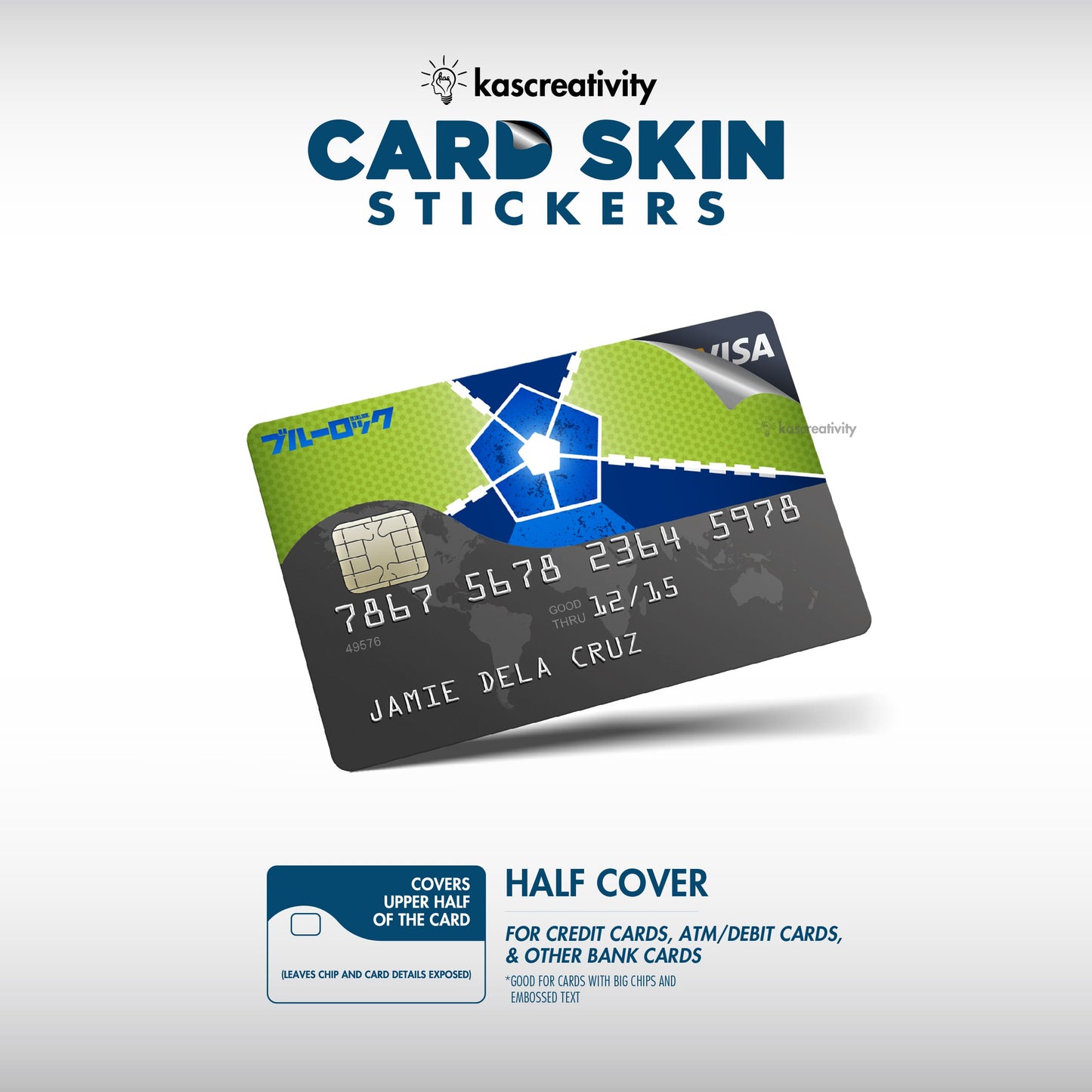 Anime Collection - Card Skin Stickers