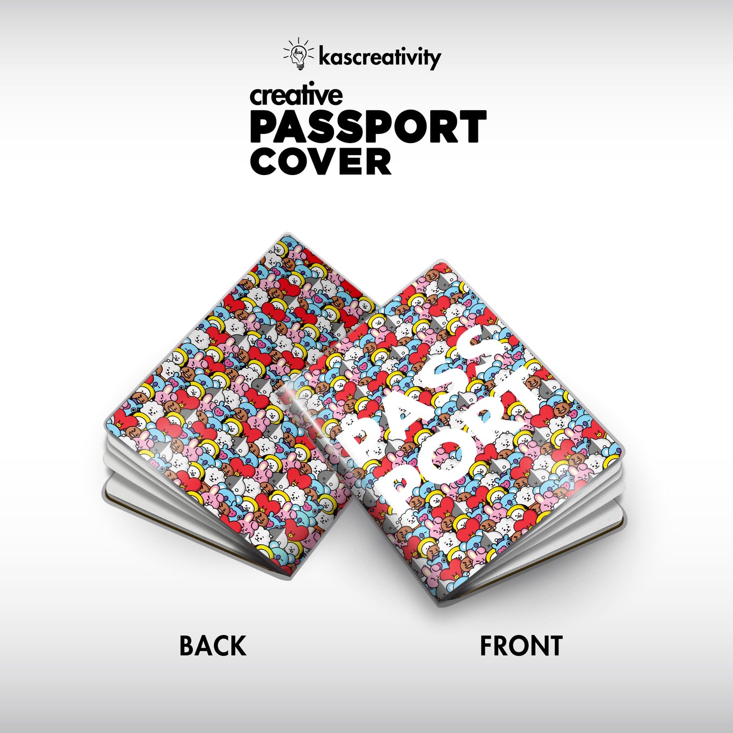 K-Pop Collection - Creative Passport Cover