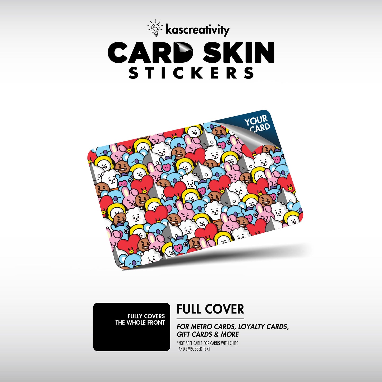 K-Pop Collection - Card Skin Stickers