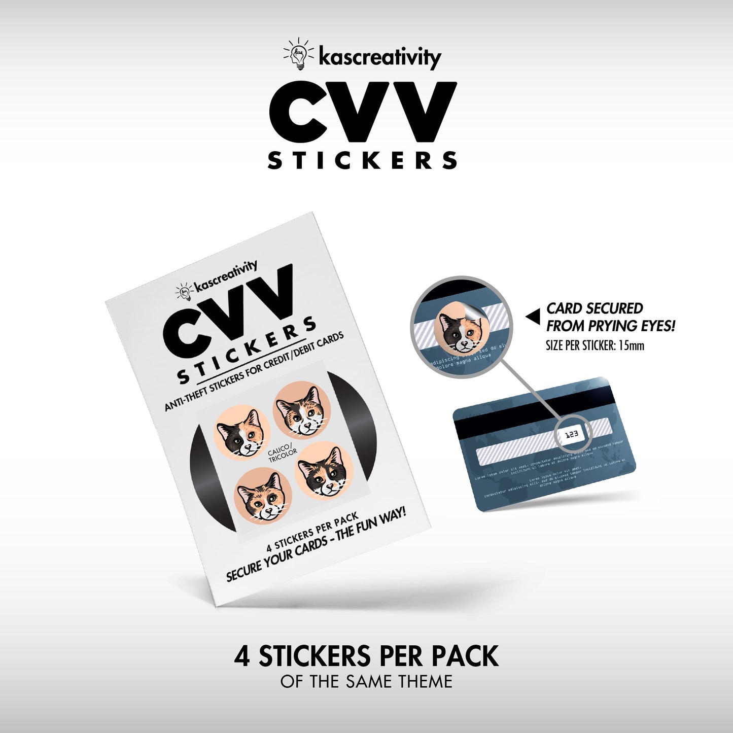 Cats Collection - CVV Stickers