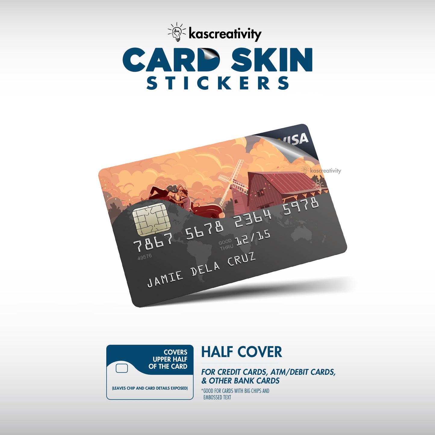 Illustrated Collection - Card Skin Stickers
