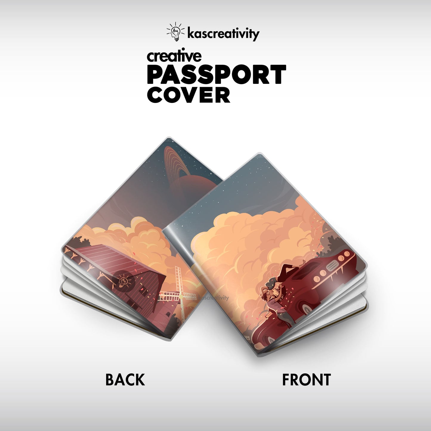 Illustrated Collection - Creative Passport Cover