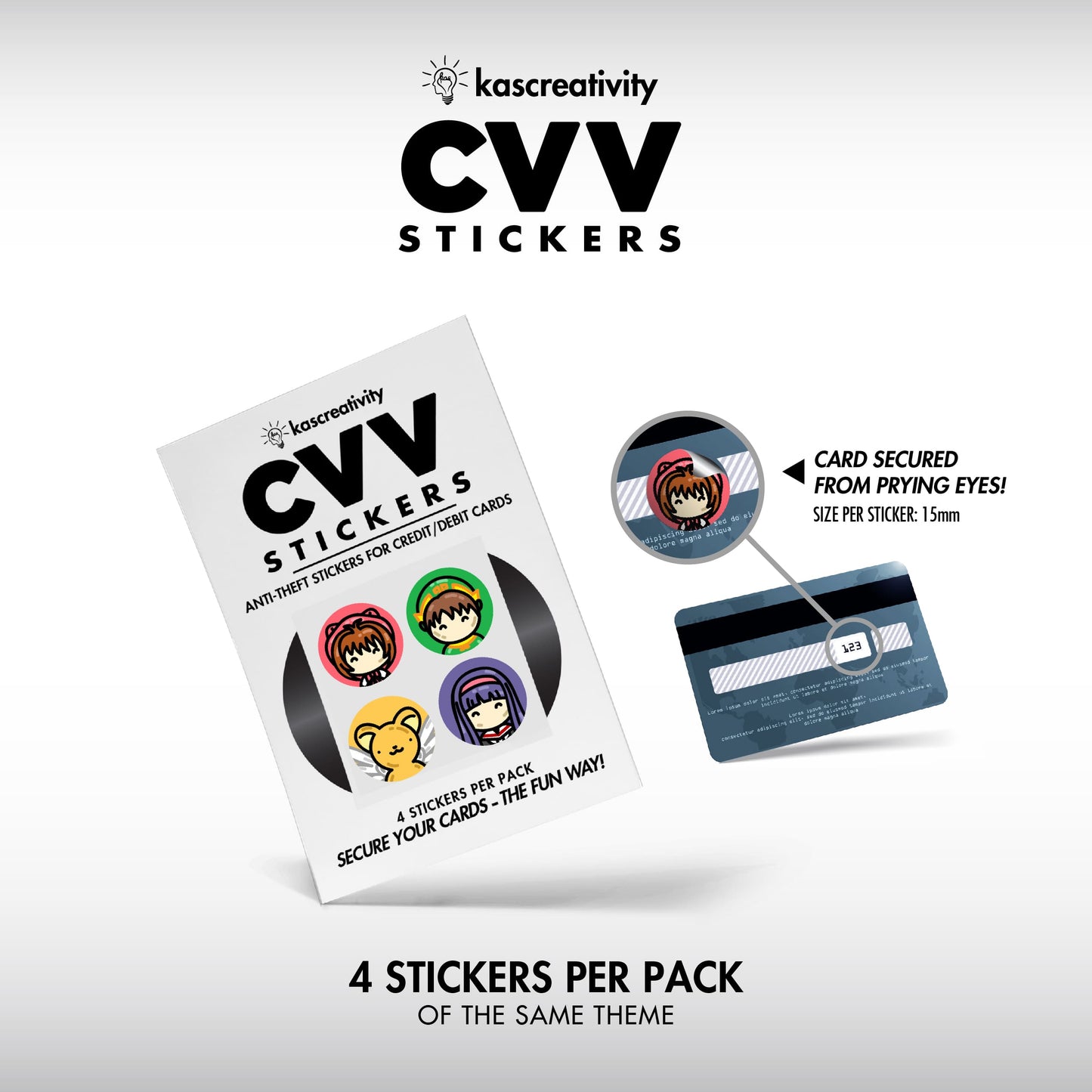 Anime Collection - CVV Stickers
