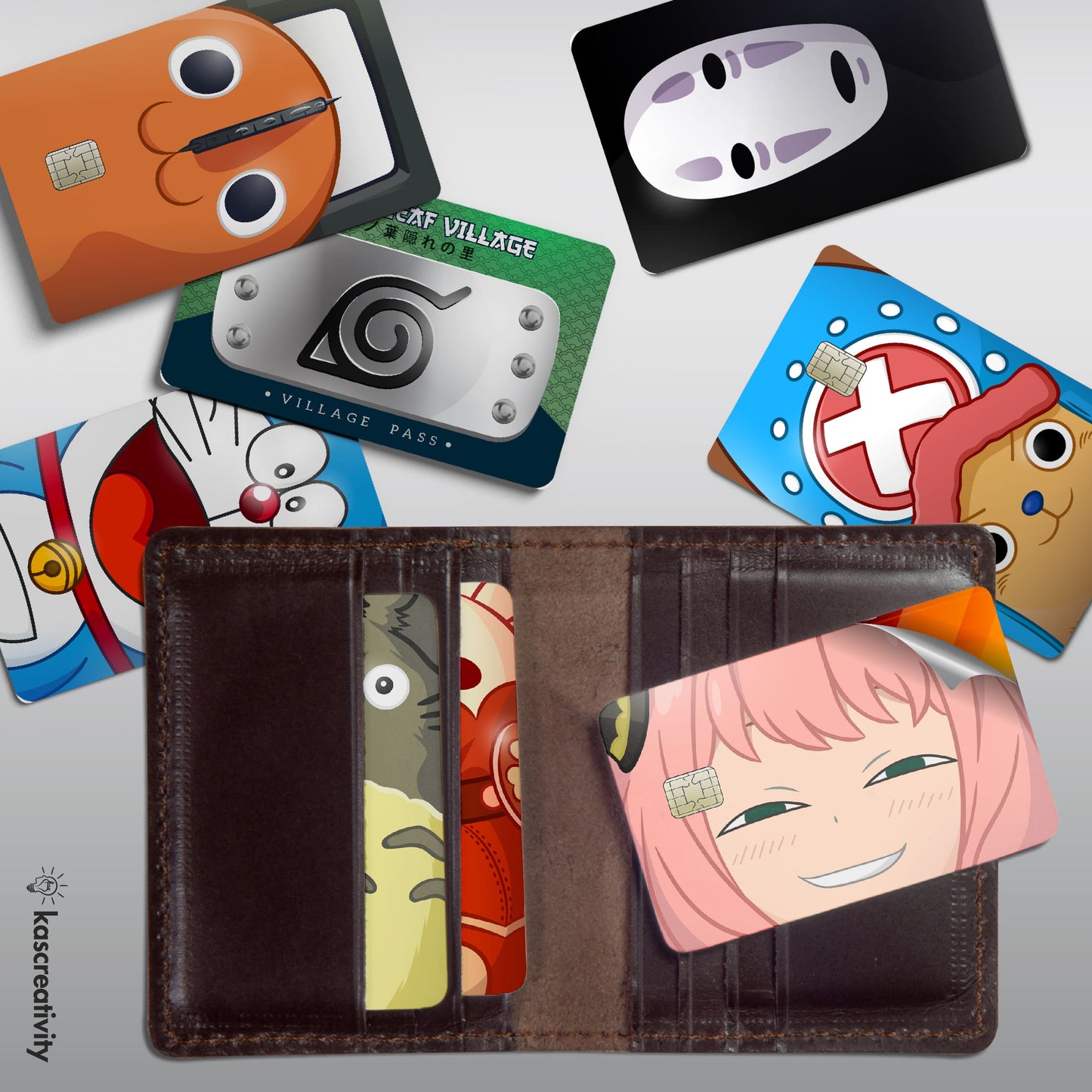 Anime Collection - Card Skin Stickers
