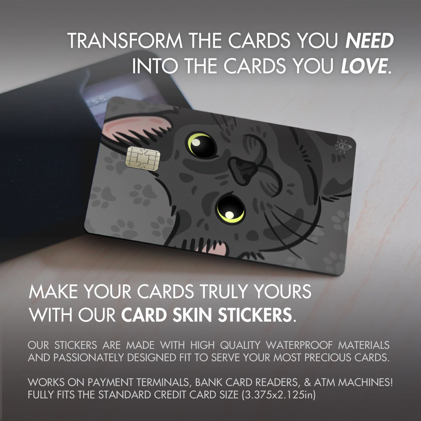 Cats Collection - Card Skin Stickers