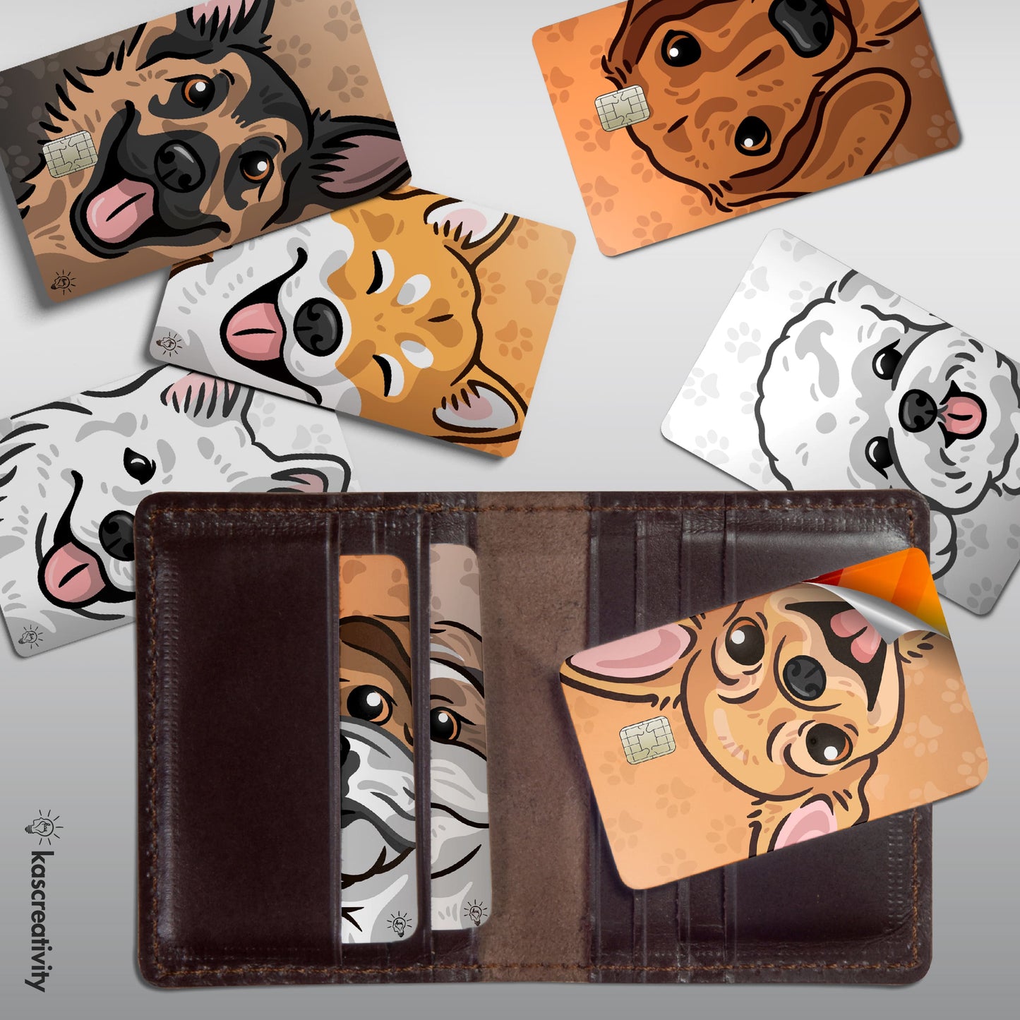Dogs Collection - Card Skin Stickers