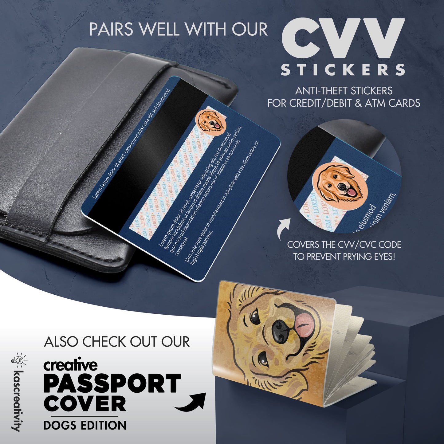 Dogs Collection - Card Skin Stickers