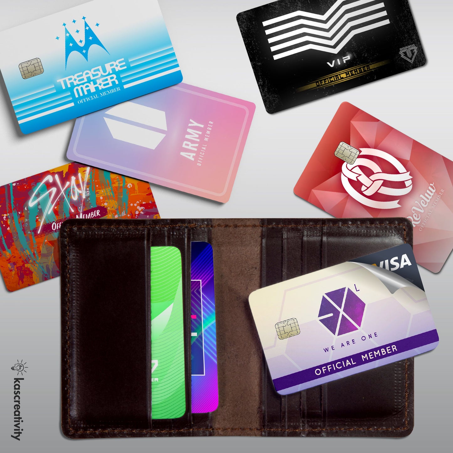 K-Pop Collection - Card Skin Stickers