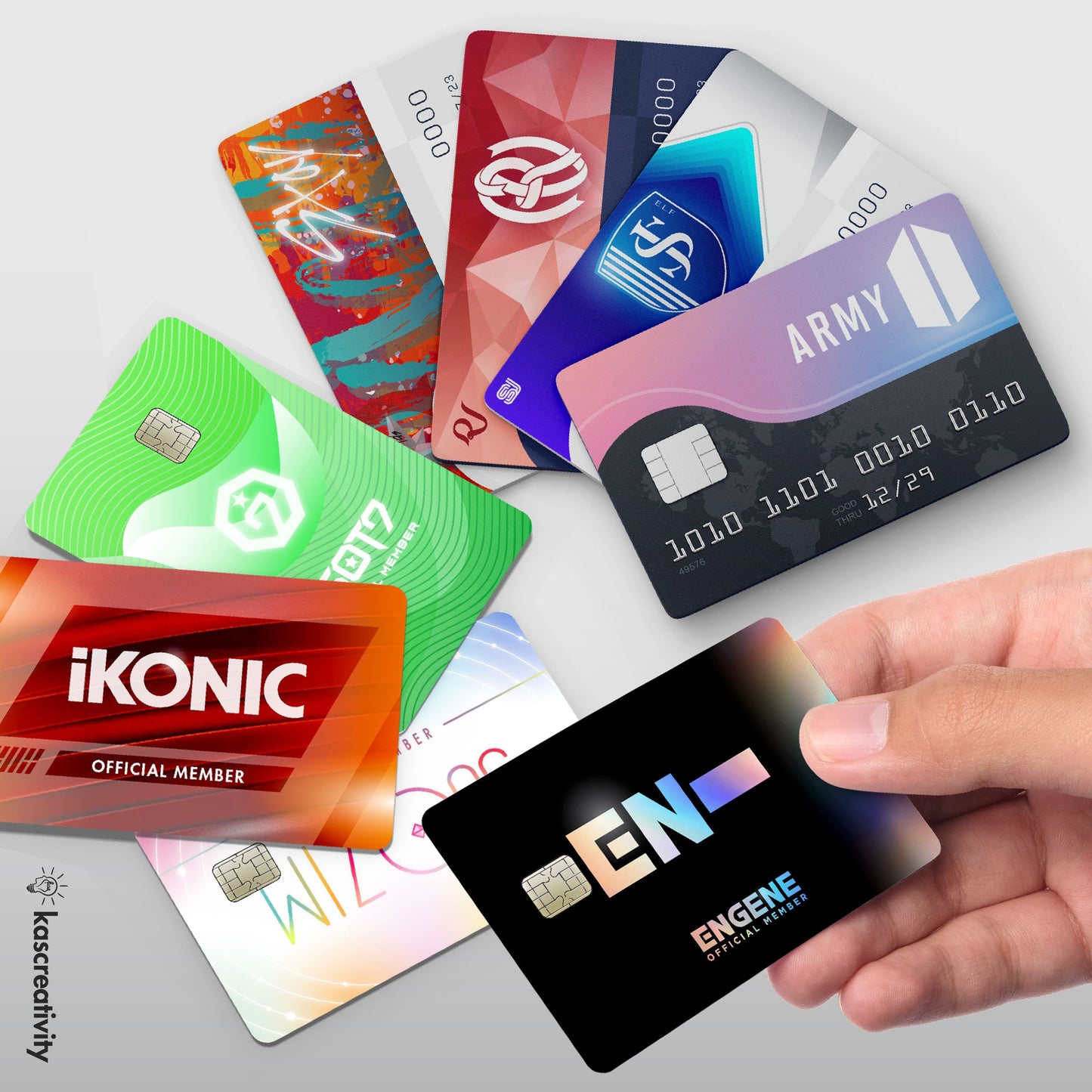 K-Pop Collection - Card Skin Stickers