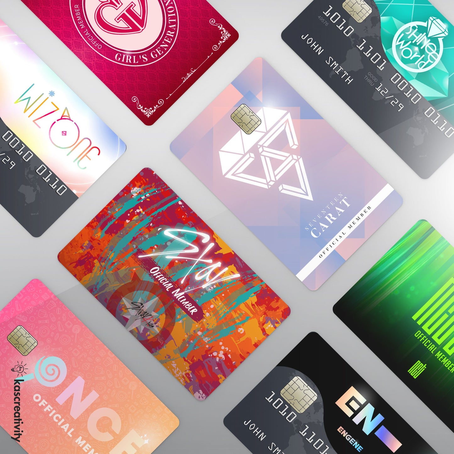 K-Pop Collection - Card Skin Stickers