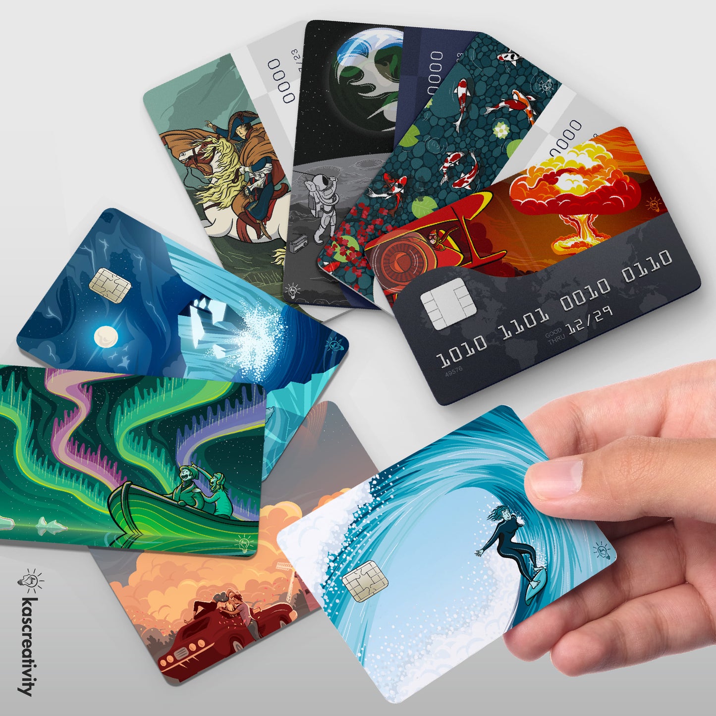 Illustrated Collection - Card Skin Stickers