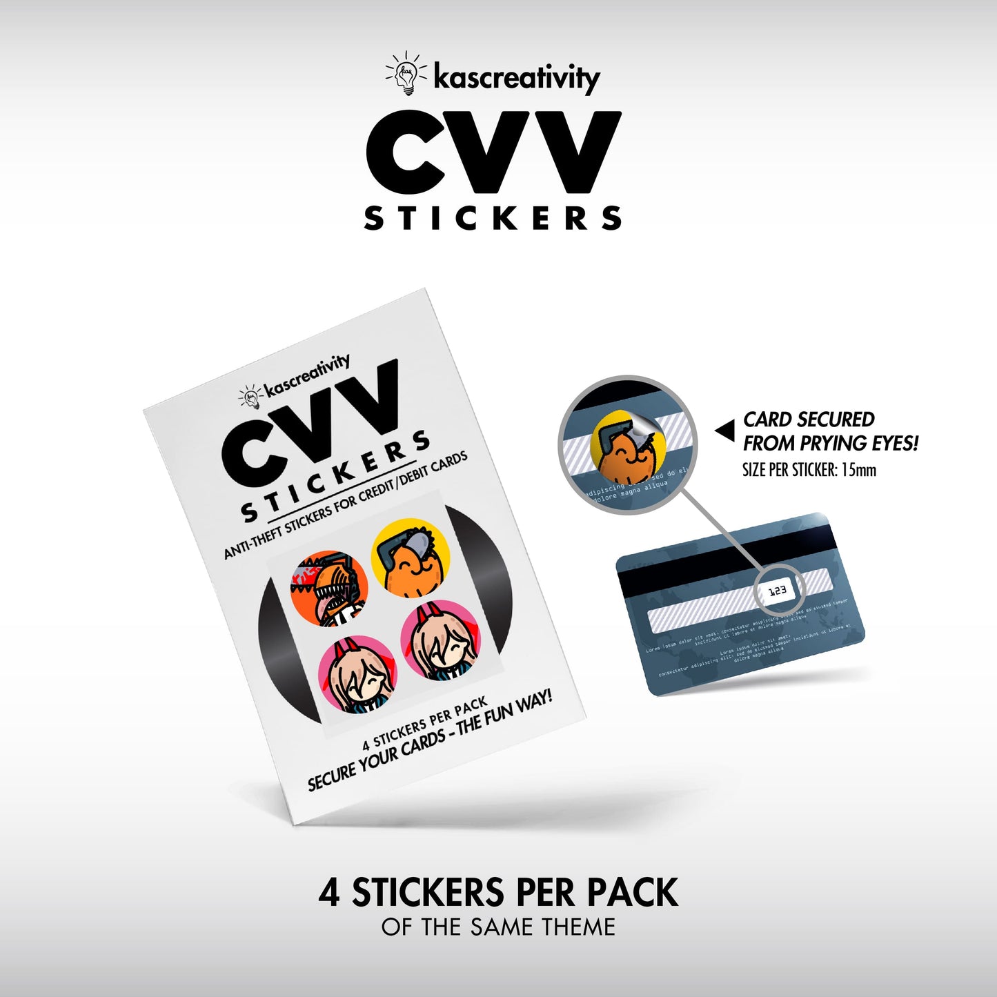 Anime Collection - CVV Stickers