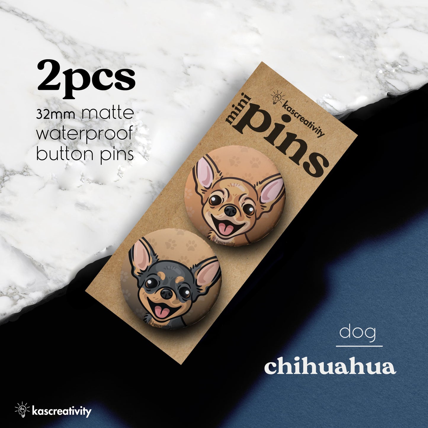 Dogs & Cats Mini Button Pins