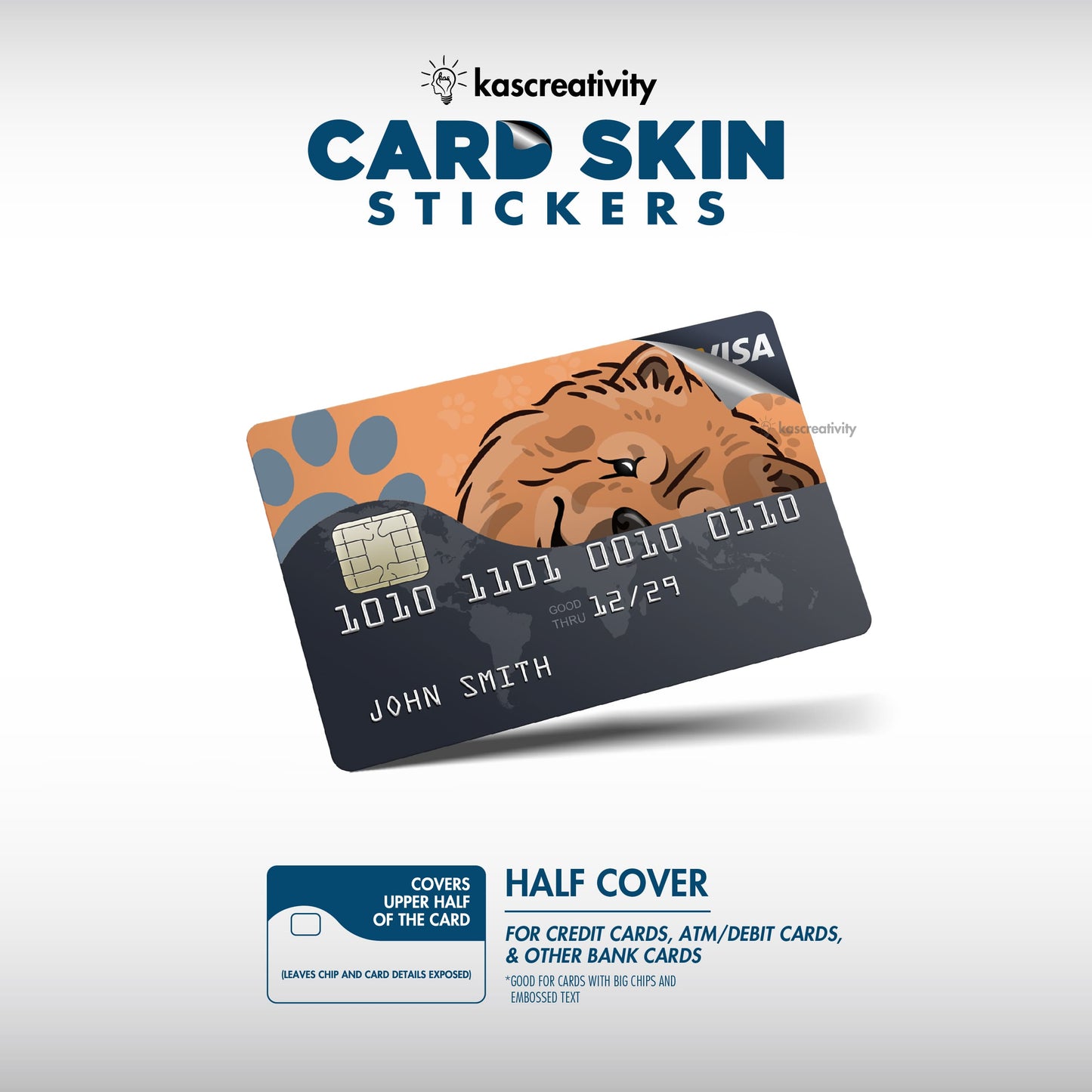 Dogs Collection - Card Skin Stickers