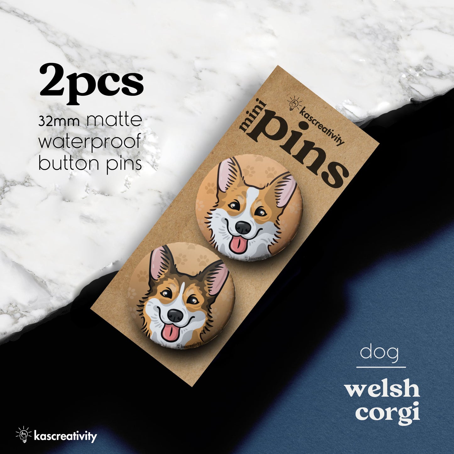 Dogs & Cats Mini Button Pins