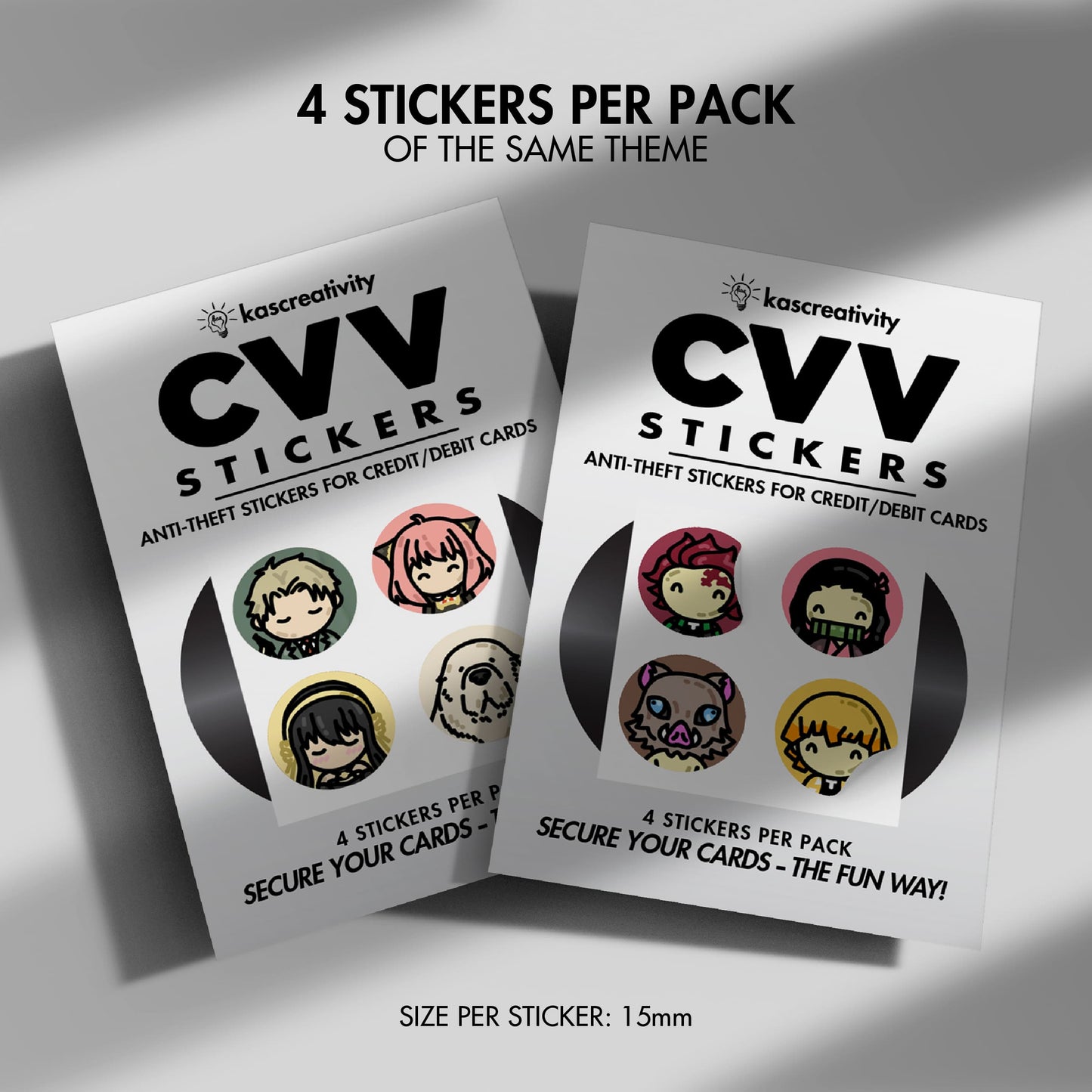 Anime Collection - CVV Stickers