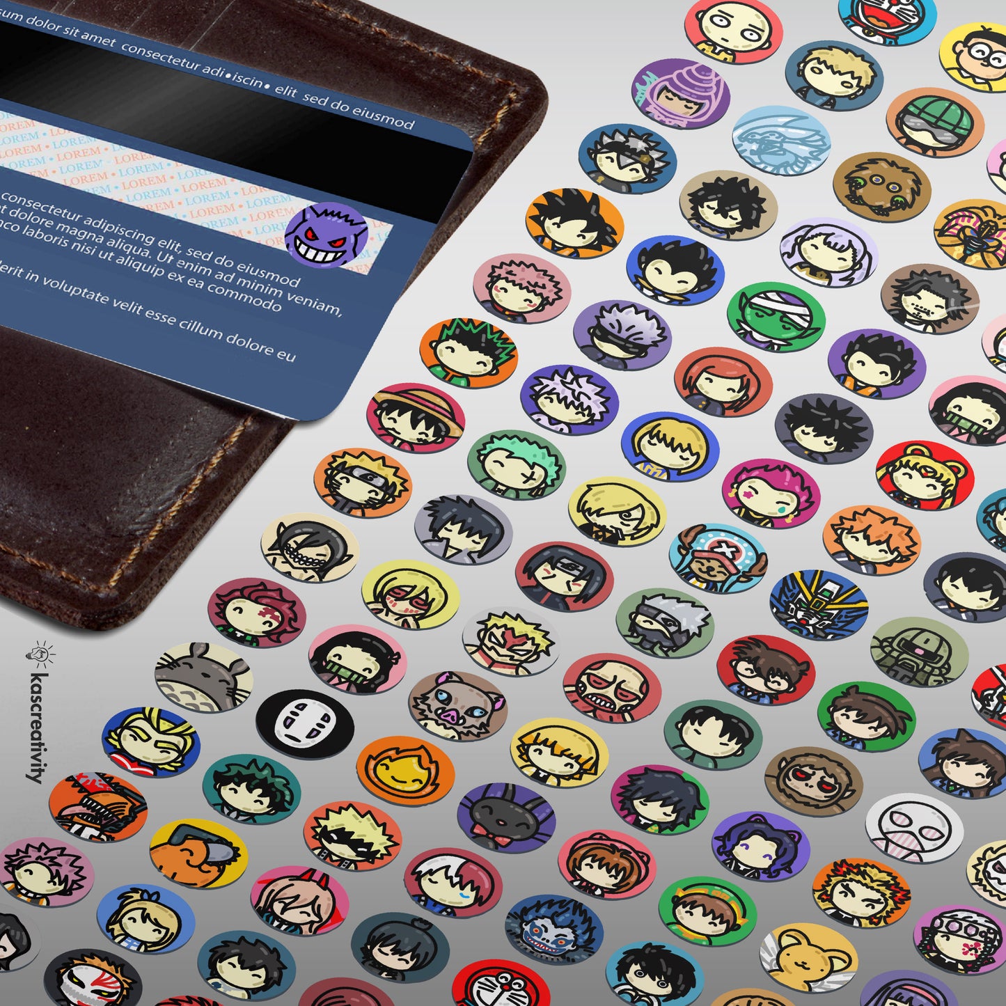 Anime Collection - CVV Stickers