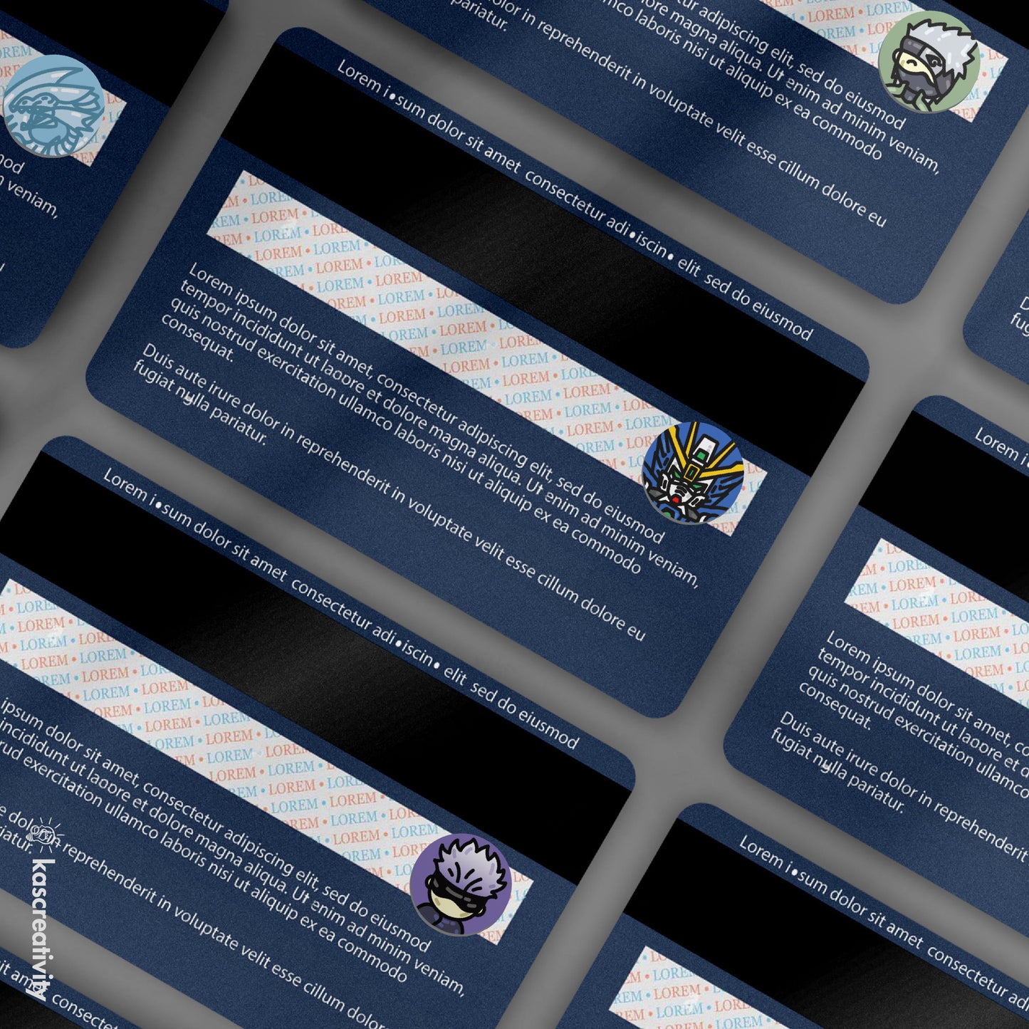 Anime Collection - CVV Stickers