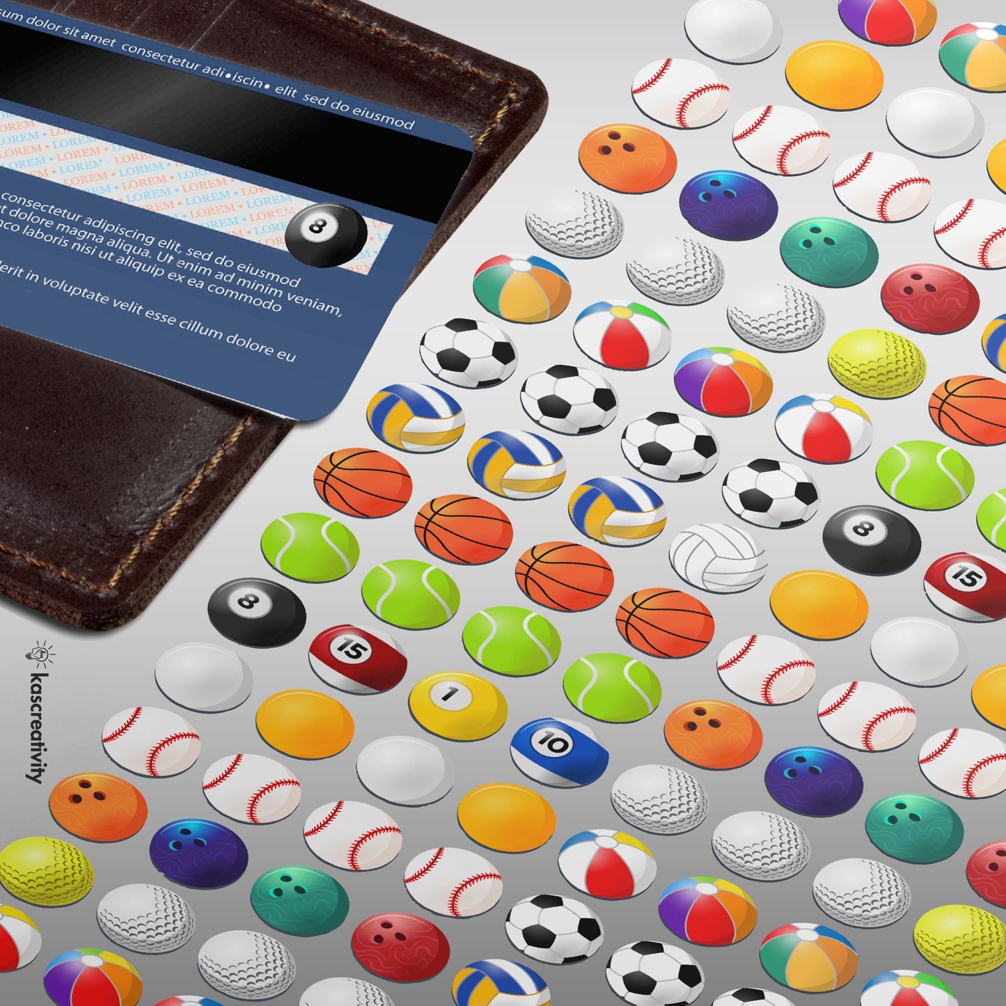 Sports Collection - CVV Stickers