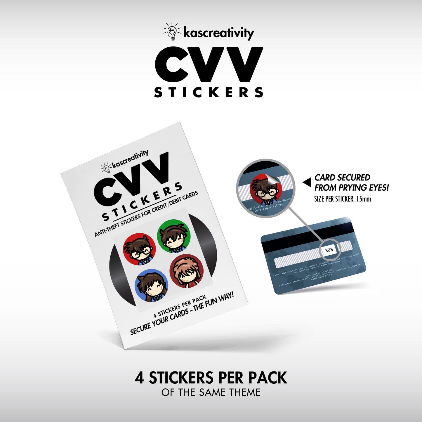 Anime Collection - CVV Stickers