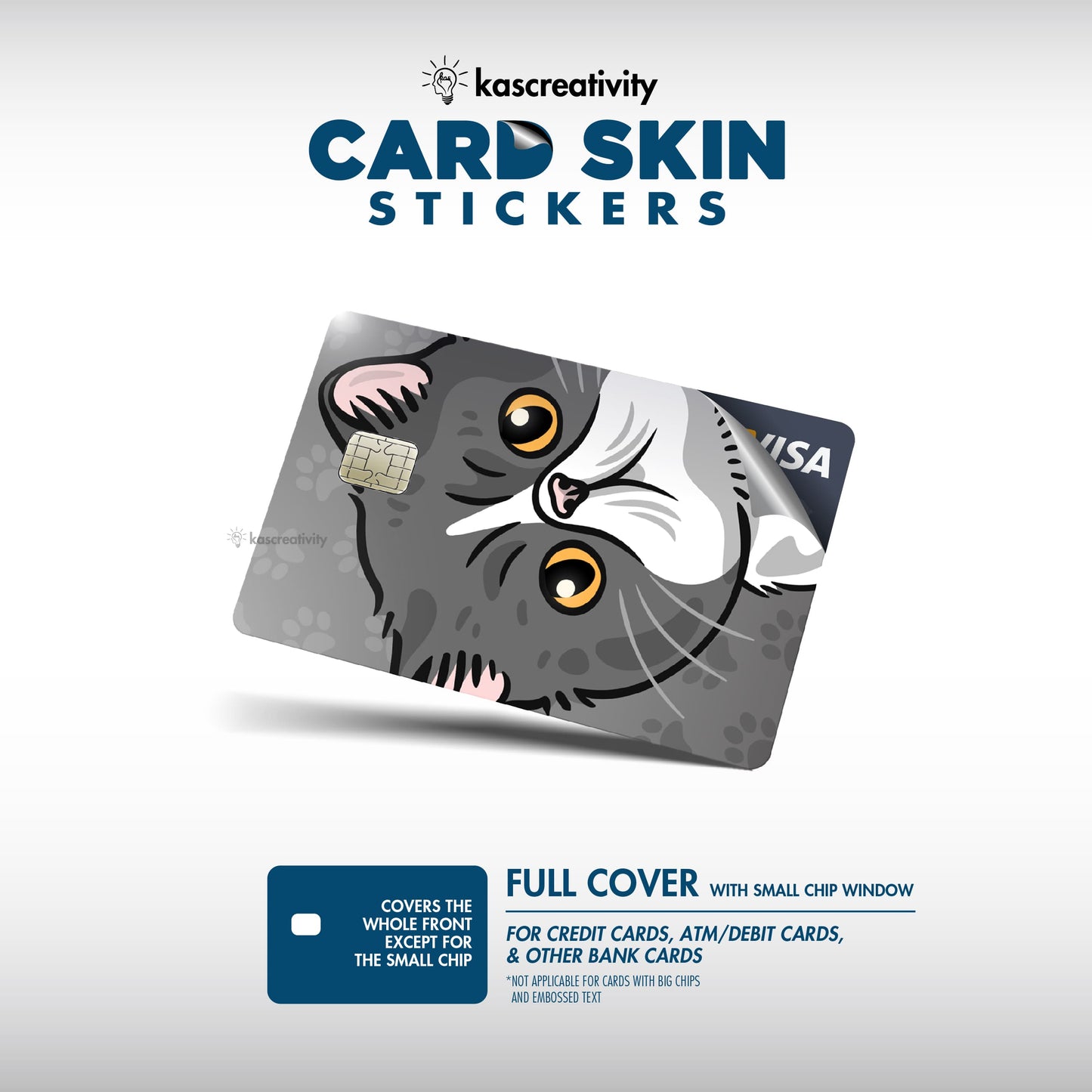 Cats Collection - Card Skin Stickers