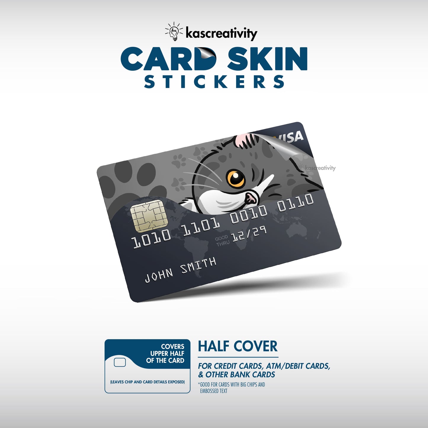 Cats Collection - Card Skin Stickers