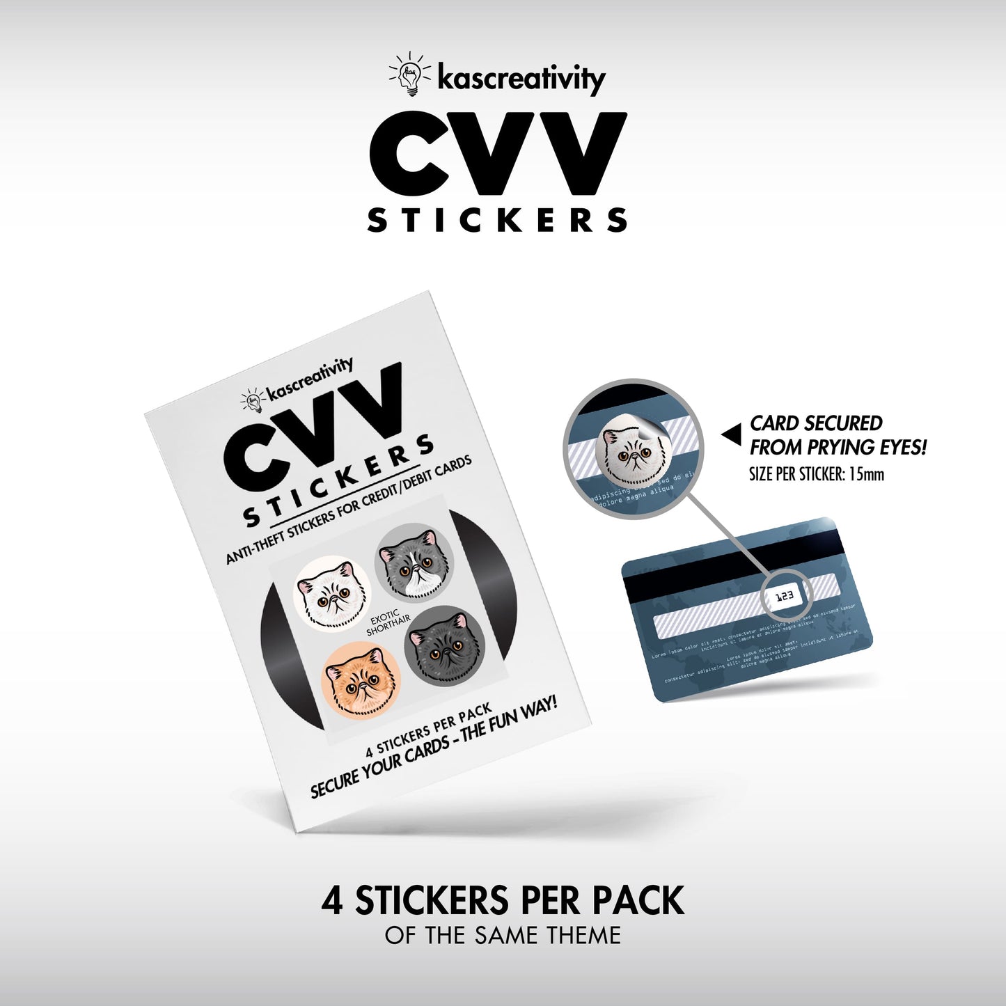 Cats Collection - CVV Stickers