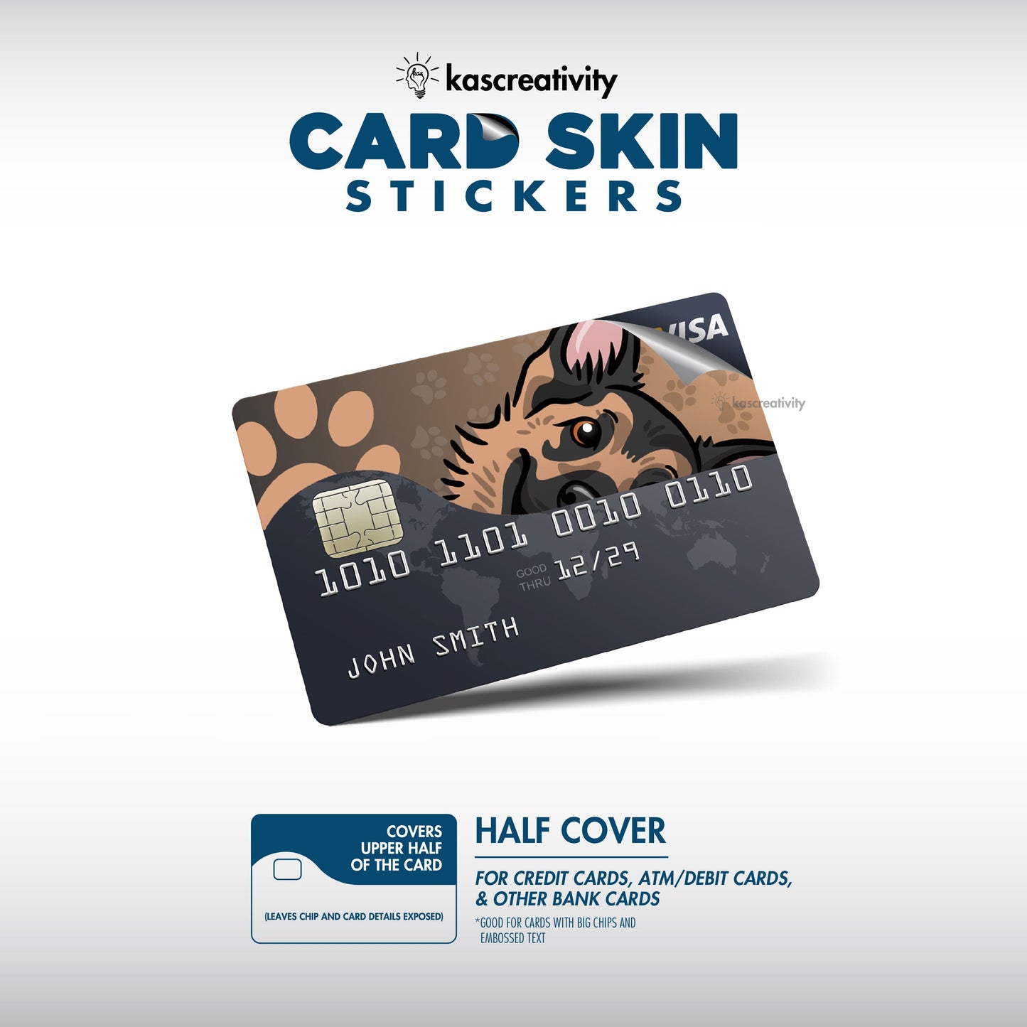 Dogs Collection - Card Skin Stickers