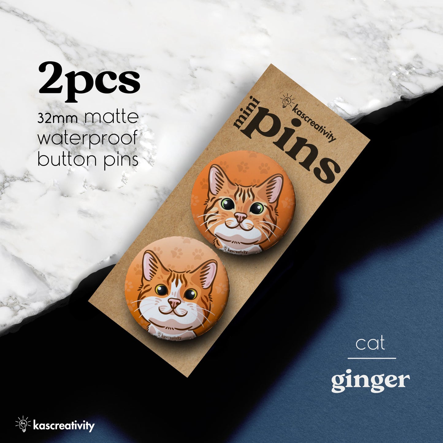 Dogs & Cats Mini Button Pins