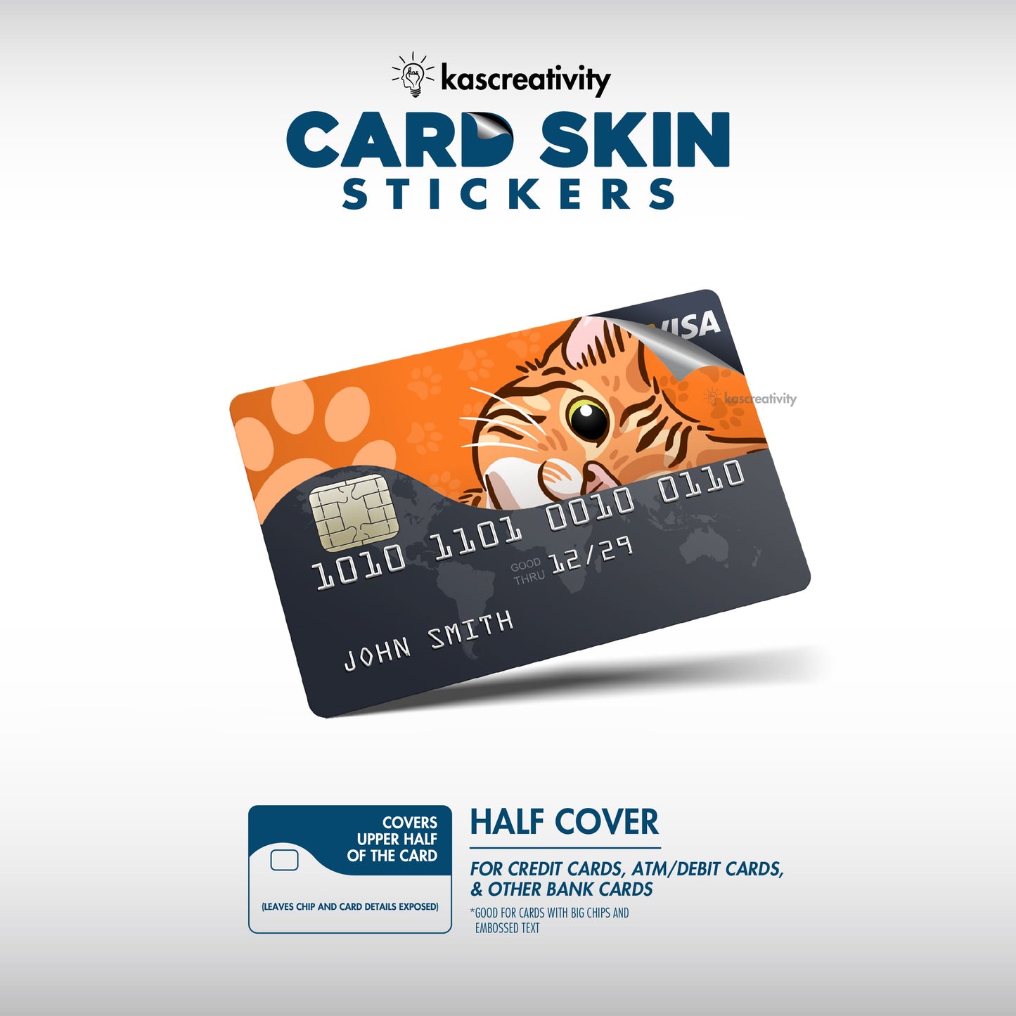 Cats Collection - Card Skin Stickers