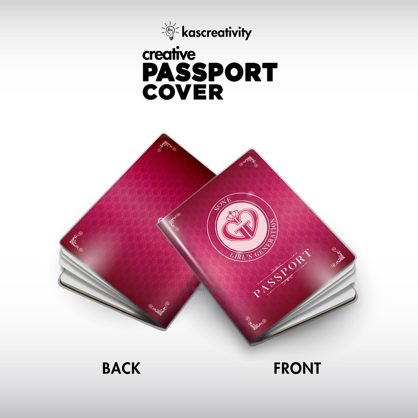 K-Pop Collection - Creative Passport Cover