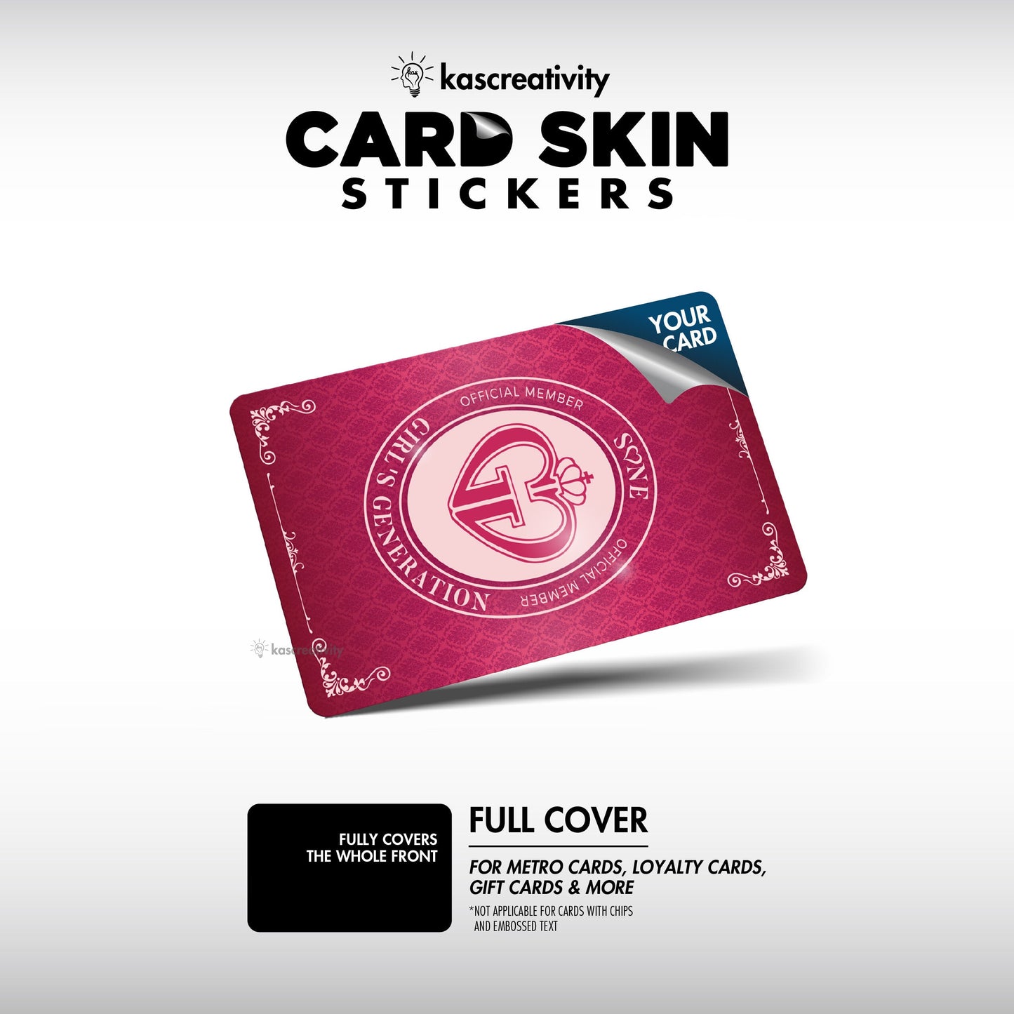 K-Pop Collection - Card Skin Stickers