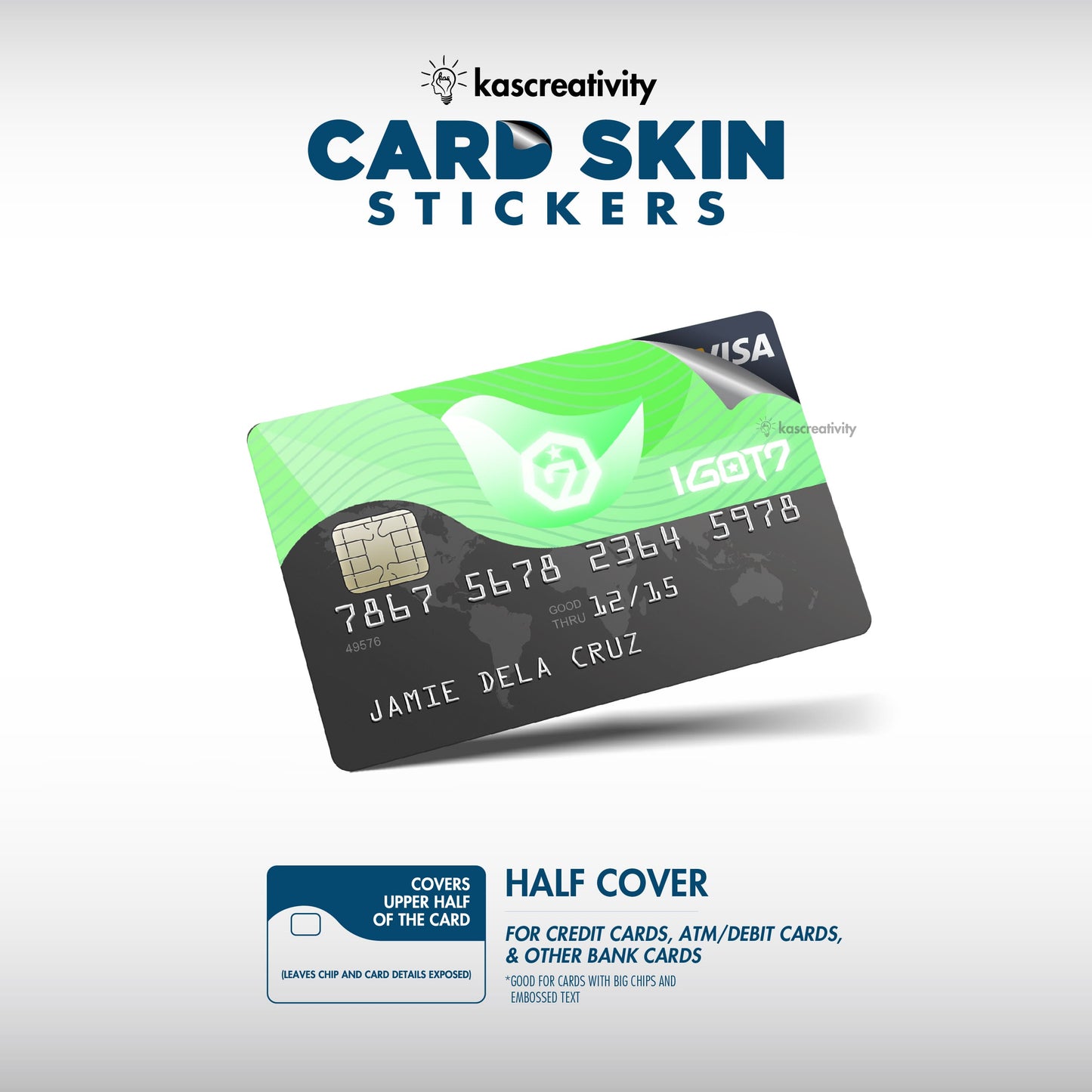 K-Pop Collection - Card Skin Stickers