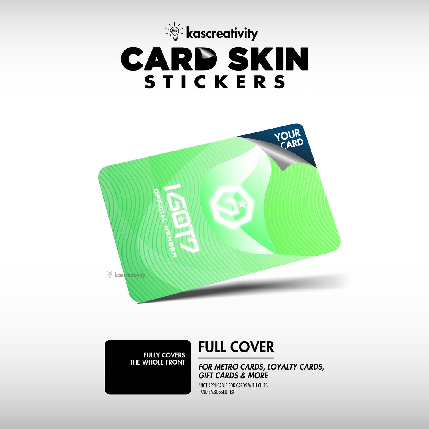 K-Pop Collection - Card Skin Stickers