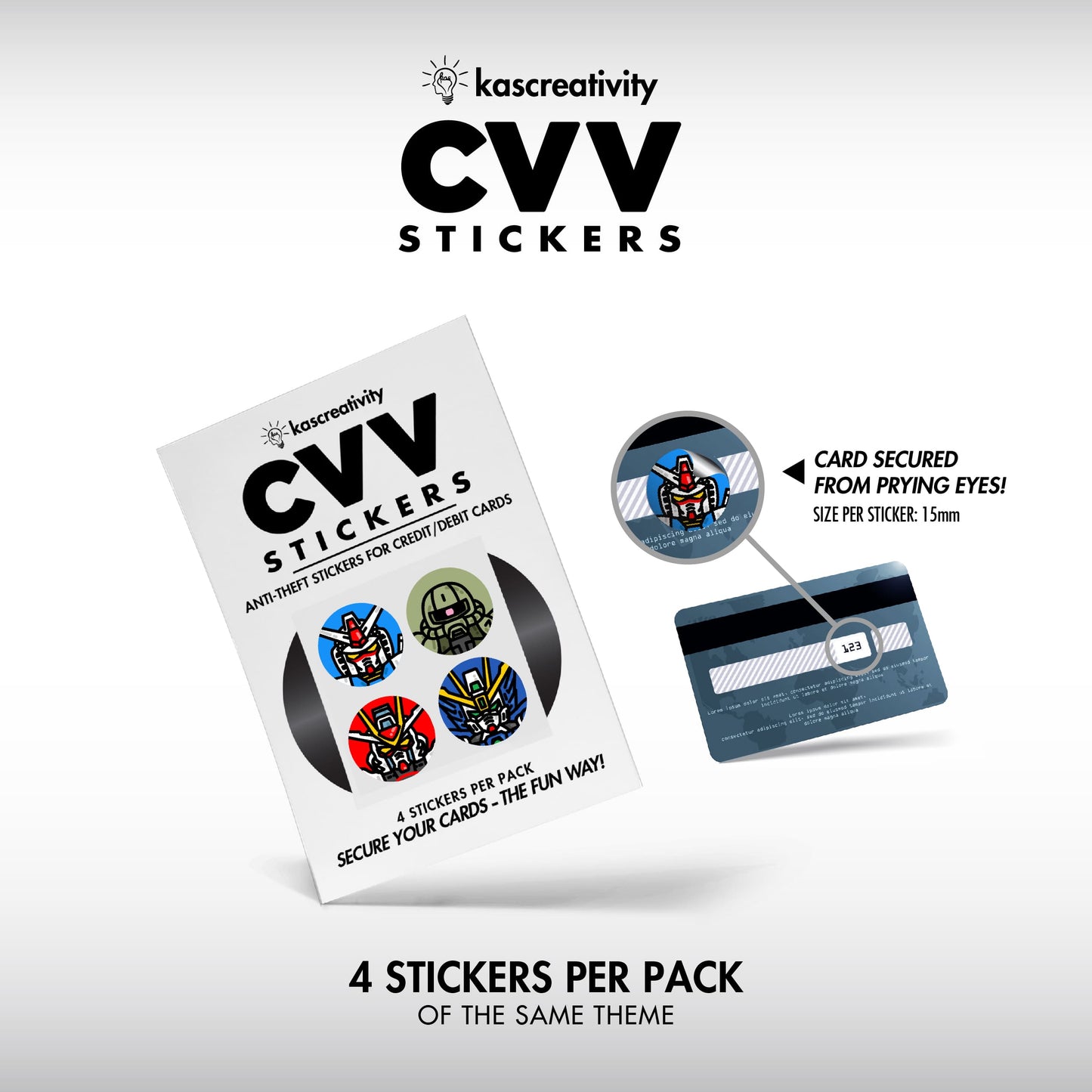 Anime Collection - CVV Stickers