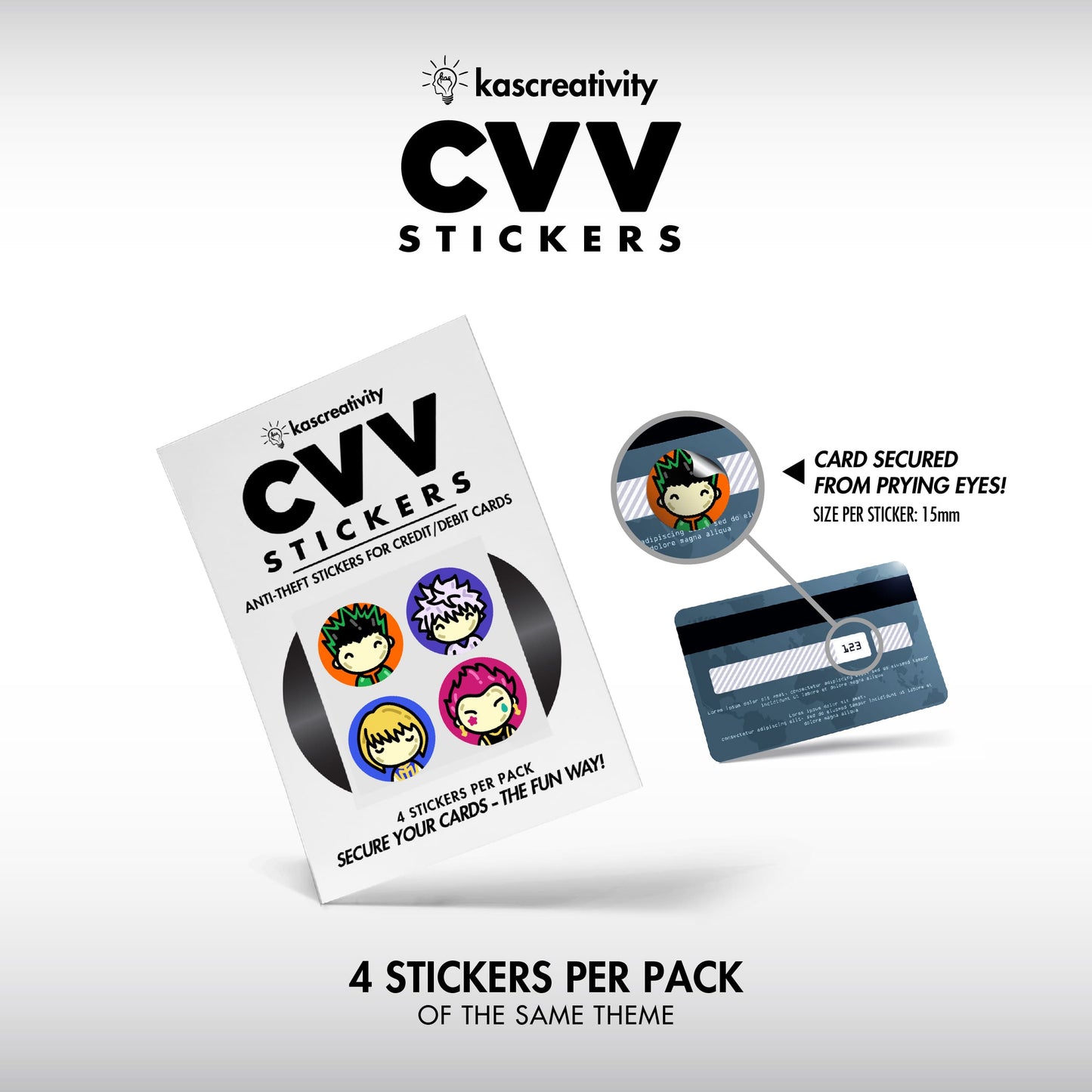 Anime Collection - CVV Stickers
