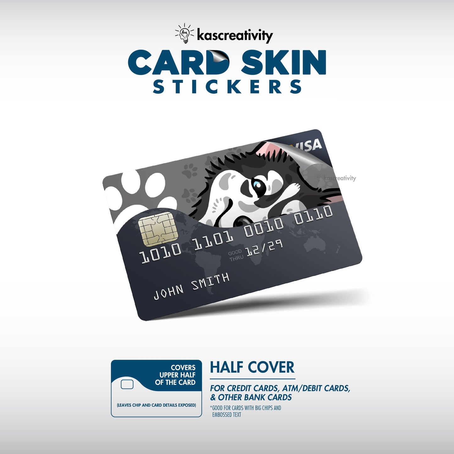 Dogs Collection - Card Skin Stickers